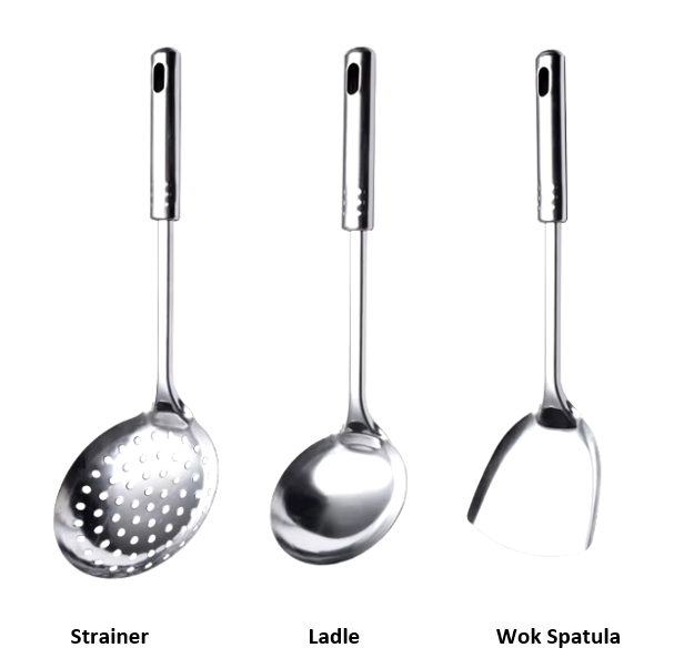 Stainless Steel Kitchen Utensil Set