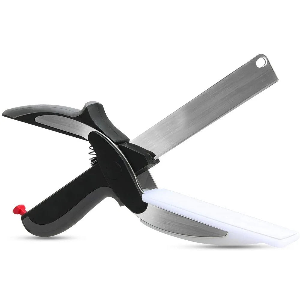2-in-1 Kitchen Scissors & Knife