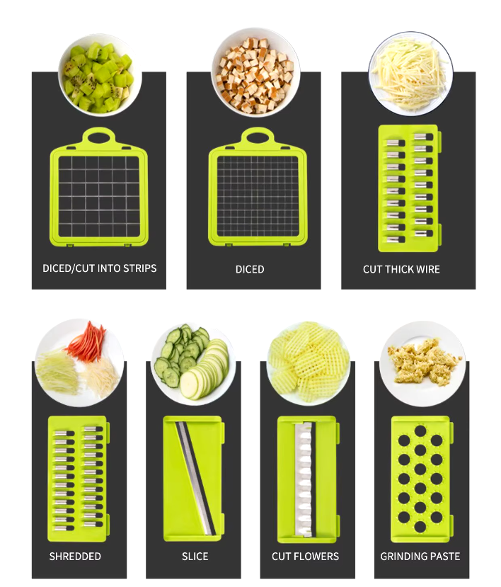 Multifunctional Vegetable Chopper/Slicer/Dicer