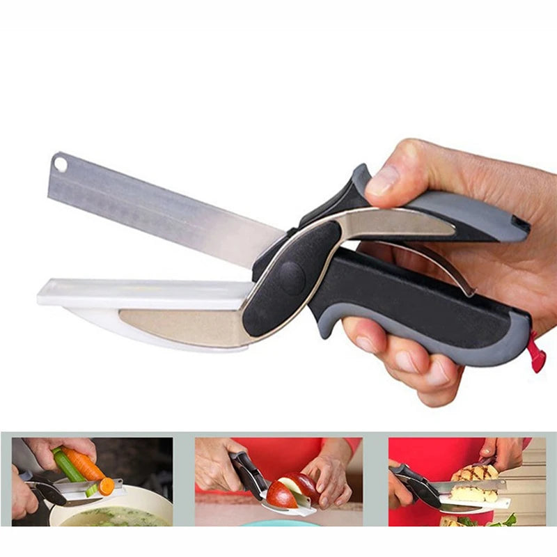 2-in-1 Stainless Steel Shear Scissors 